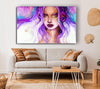Lilac Woman Watercolour