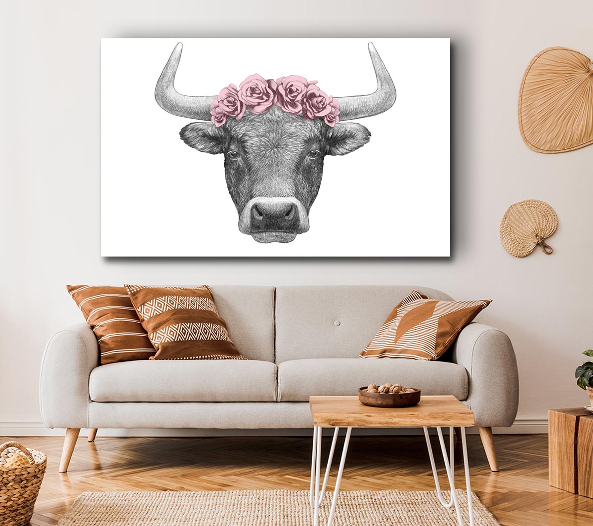 Rose Bull Head