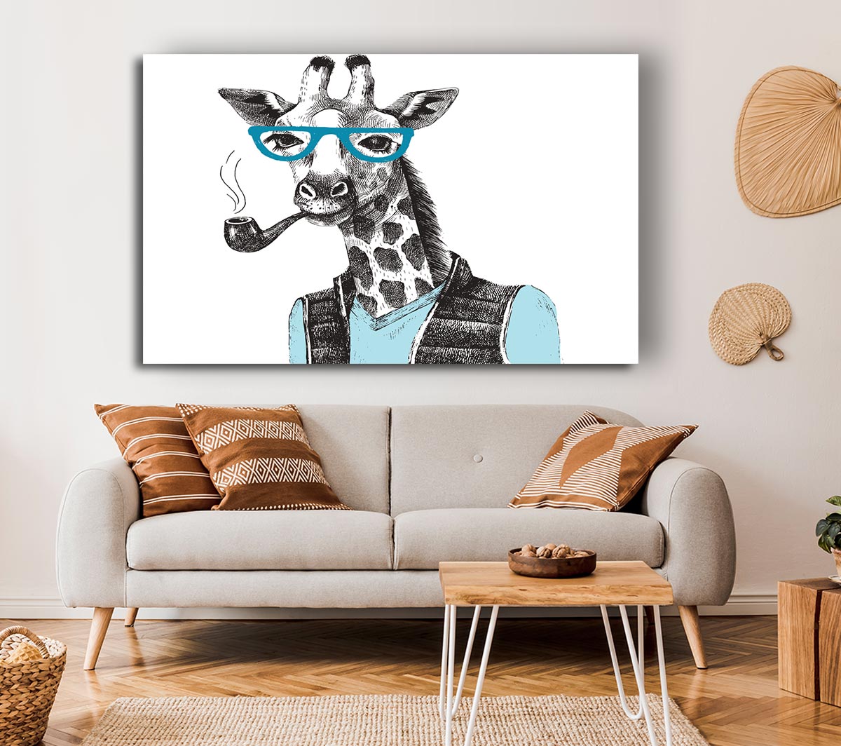 The Giraffe With Glasses