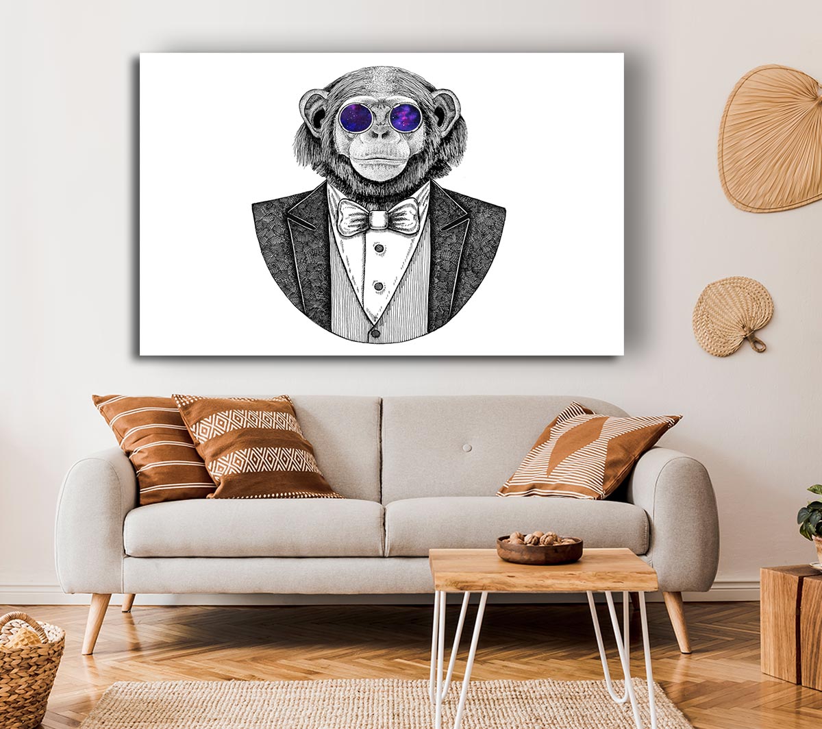 Glasses Chimpanzee