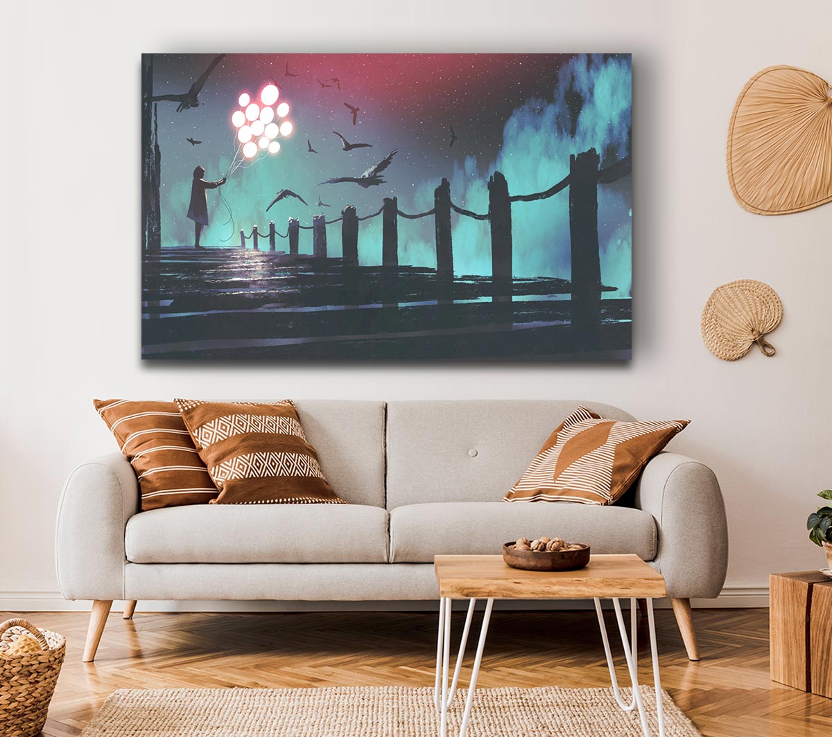 Light Up Balloon Pier