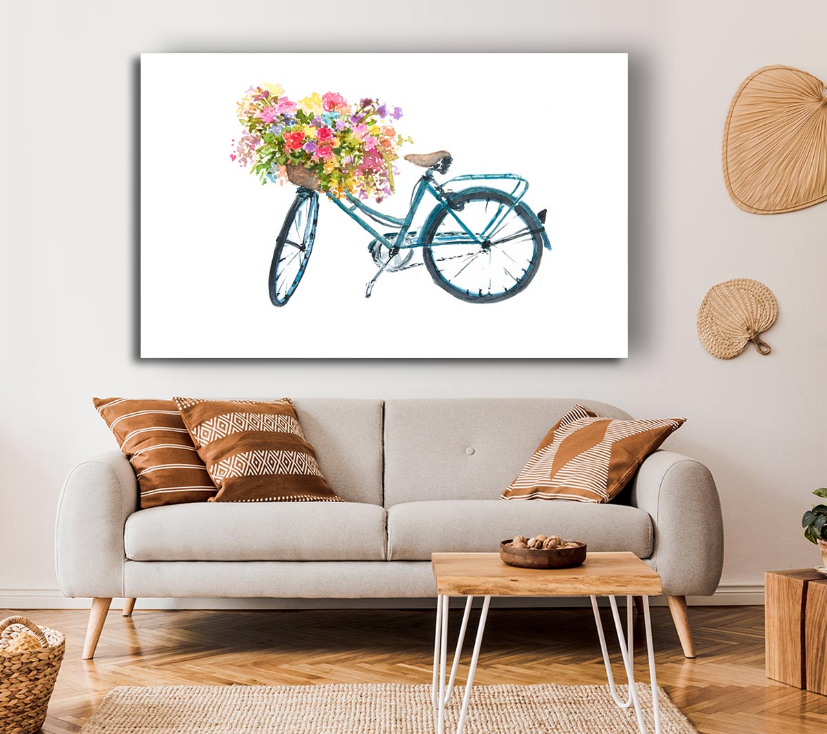 Flowers On A Bike