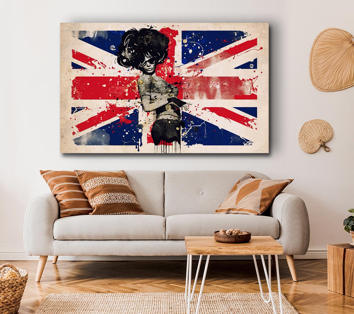 Union Jack Woman Side