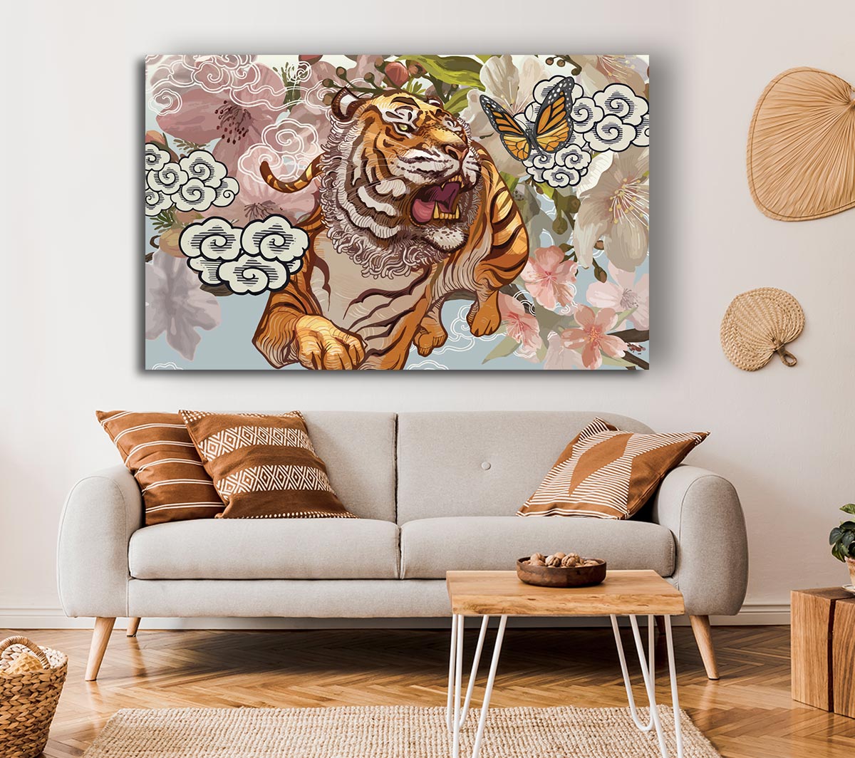 The Tiger Floral