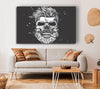 Cigar Smoking Skull