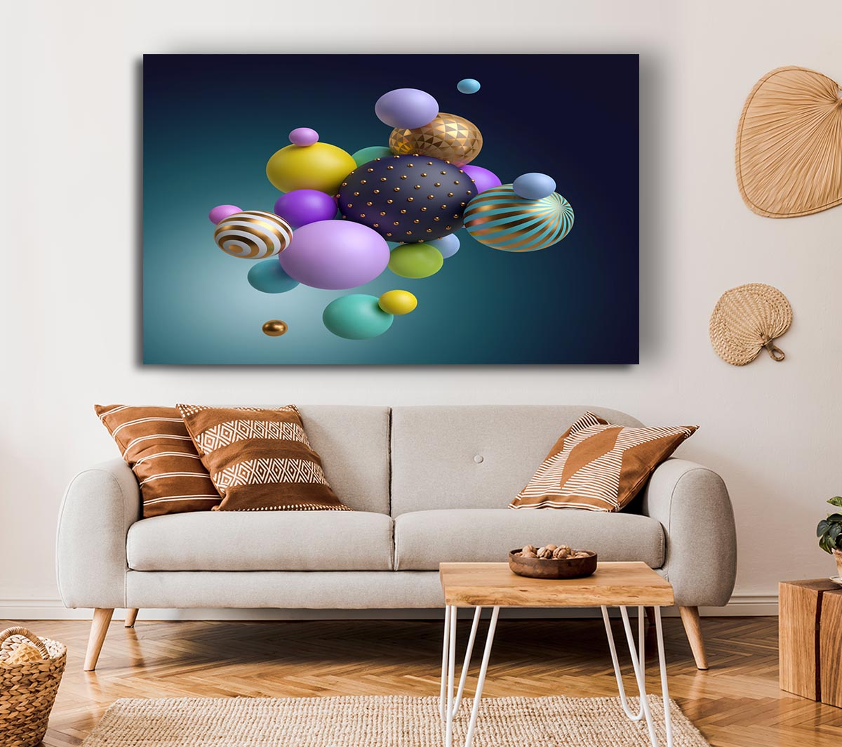 Spheres Of Three Dimensional Abstract