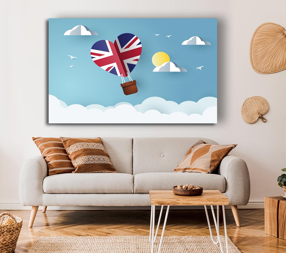 Union Jack Hot Air Balloon