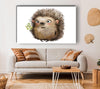 Hedgehog With Flowers
