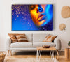 Gold And Blue Face