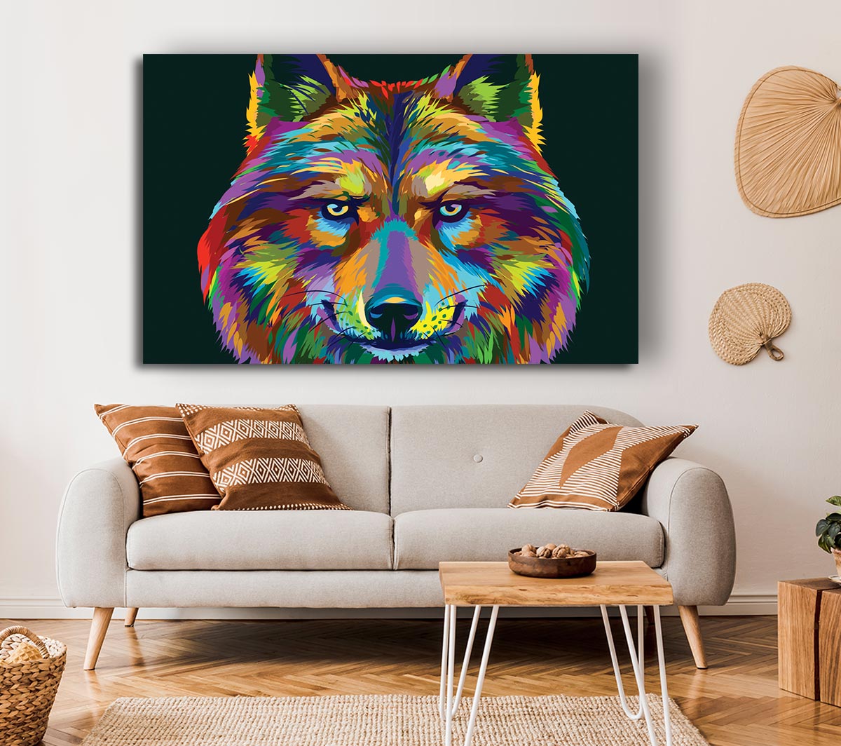 Stunning Wolf Head