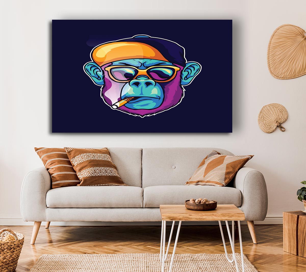 Gorilla Smoking Hat