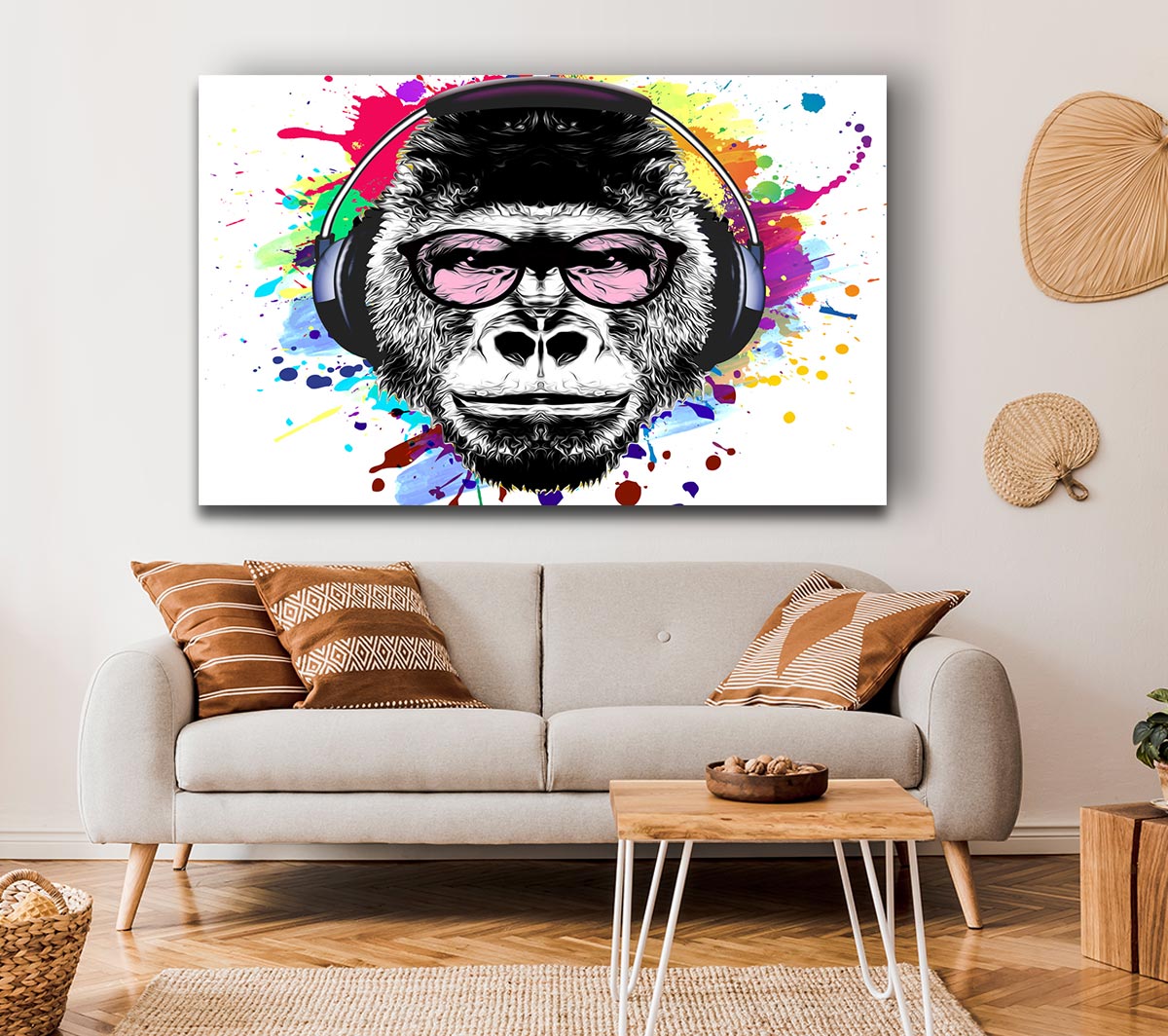 Gorilla Glasses Paint Splatter