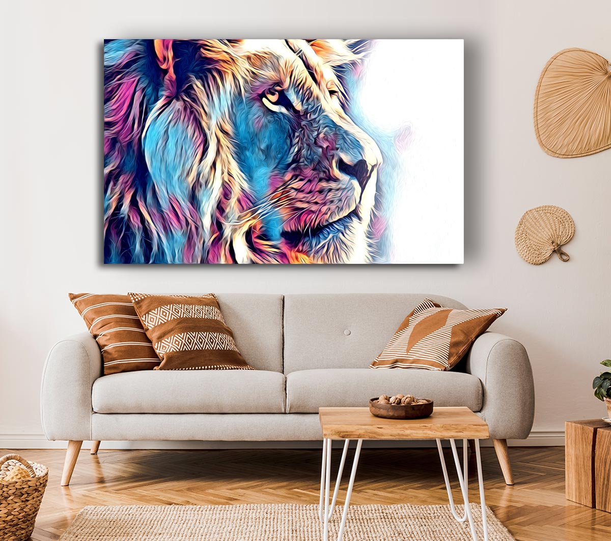 Cool Blues Lion