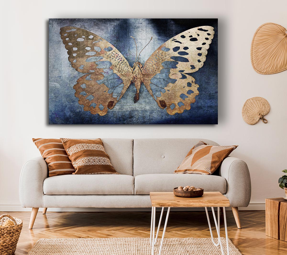 Gold Flake Butterfly