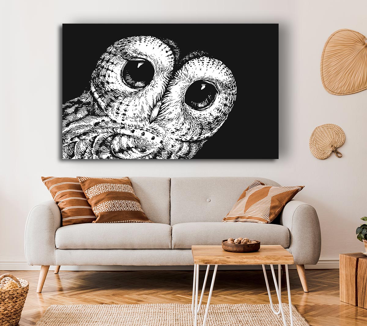 The Big Eyed Owl