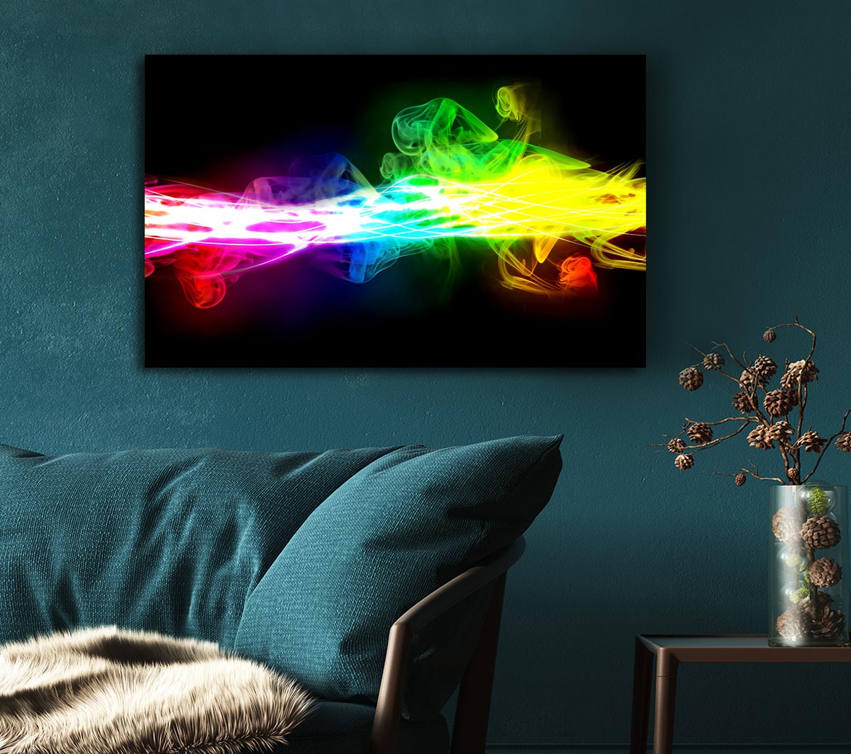 Rainbow Smoke Contrast