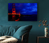 Golden Gate Bridge Red Lights