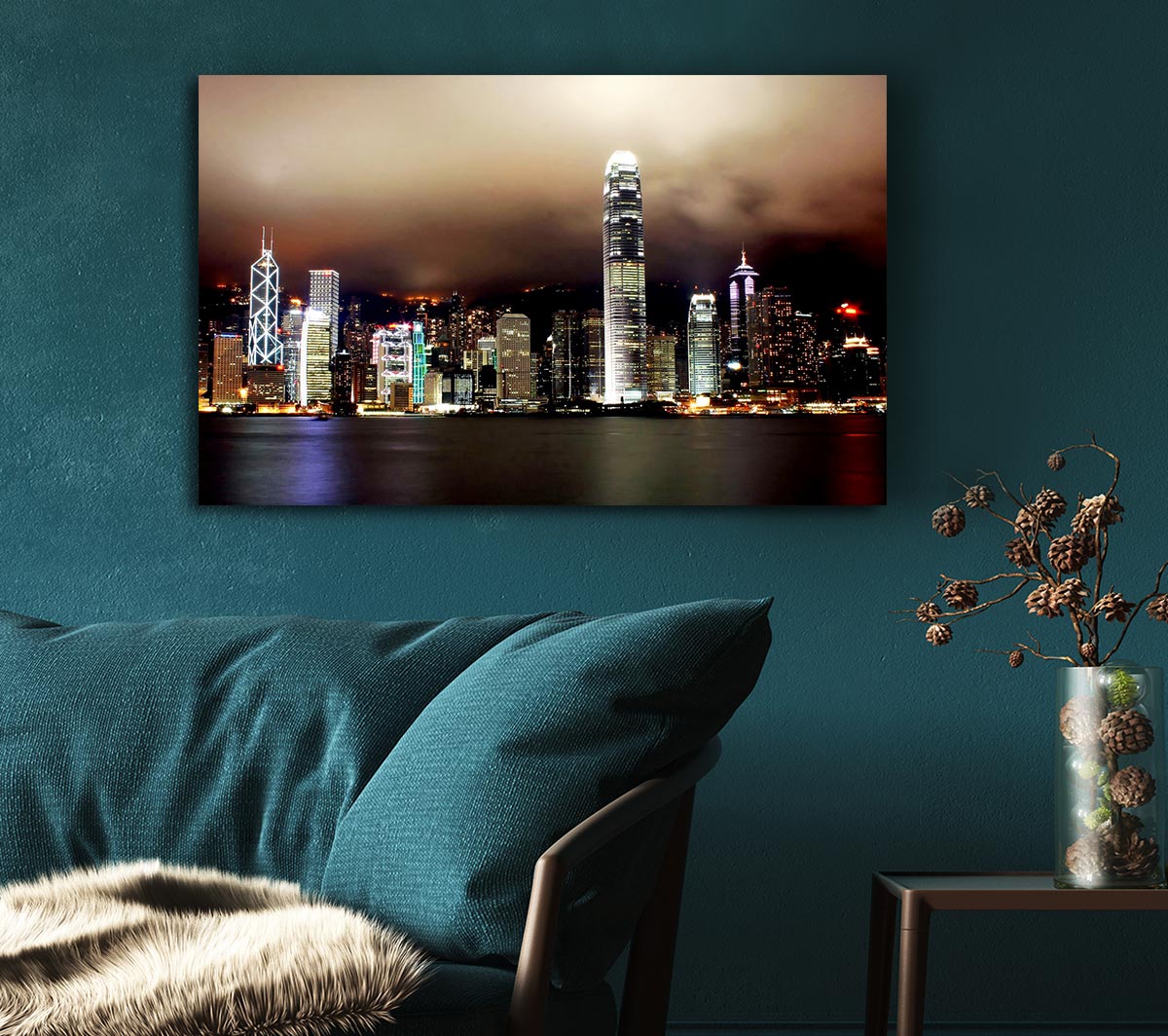 Hong Kong Harbour Brown