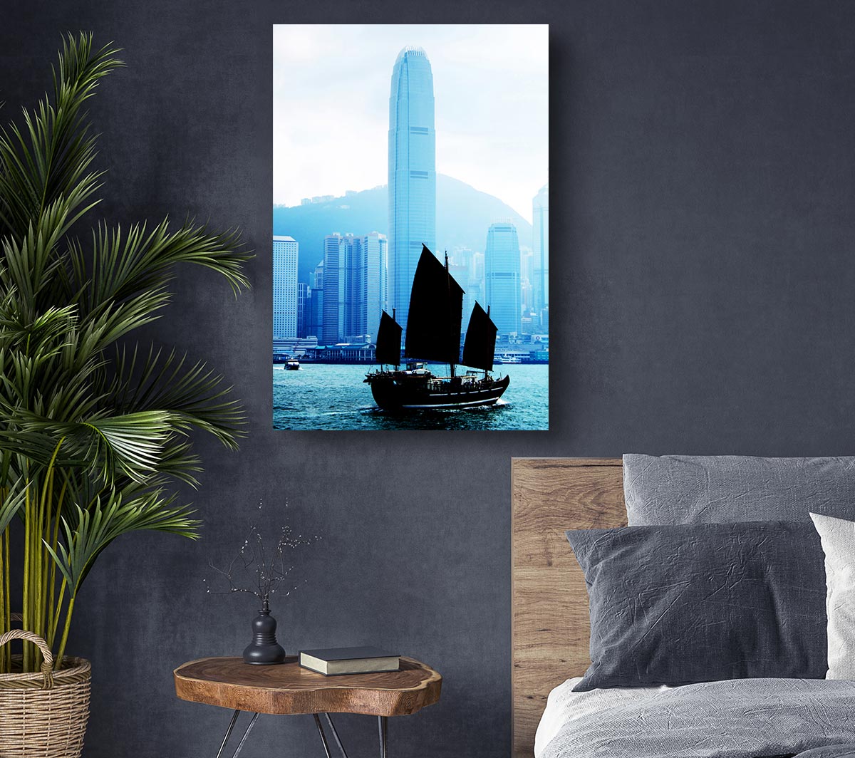 Hong Kong Harbour Morning Mist