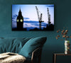London Big Ben Lilac Night Skys