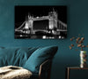 London Bridge Retro B n W