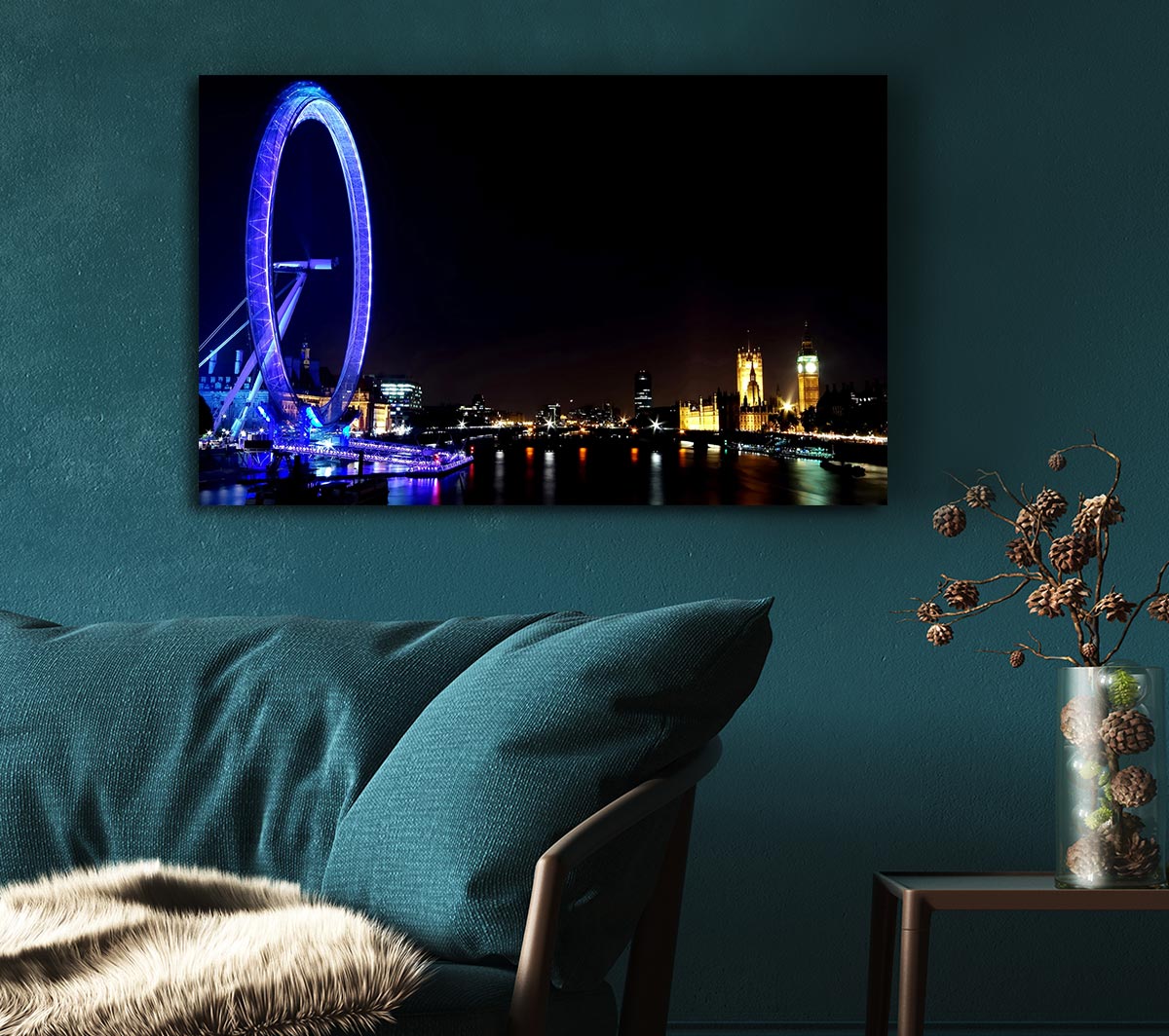 London Eye Blue Uk