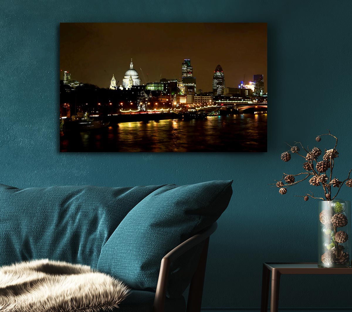 London St Pauls At Night