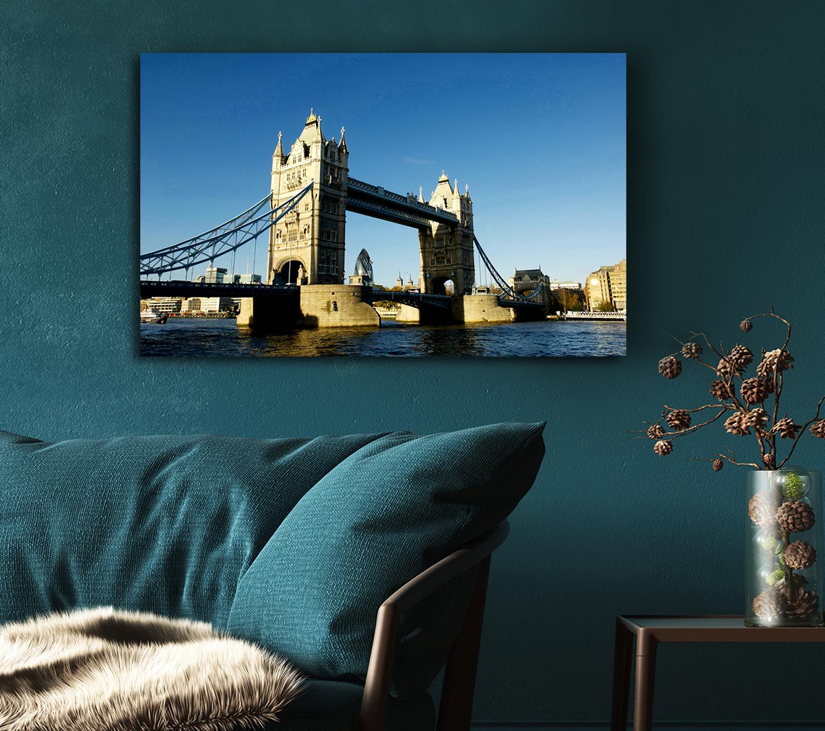 London Tower Bridge Blue Days