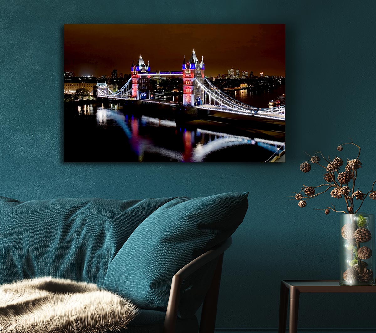 London Tower Bridge Lights