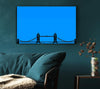 London Tower Bridge Silhouette