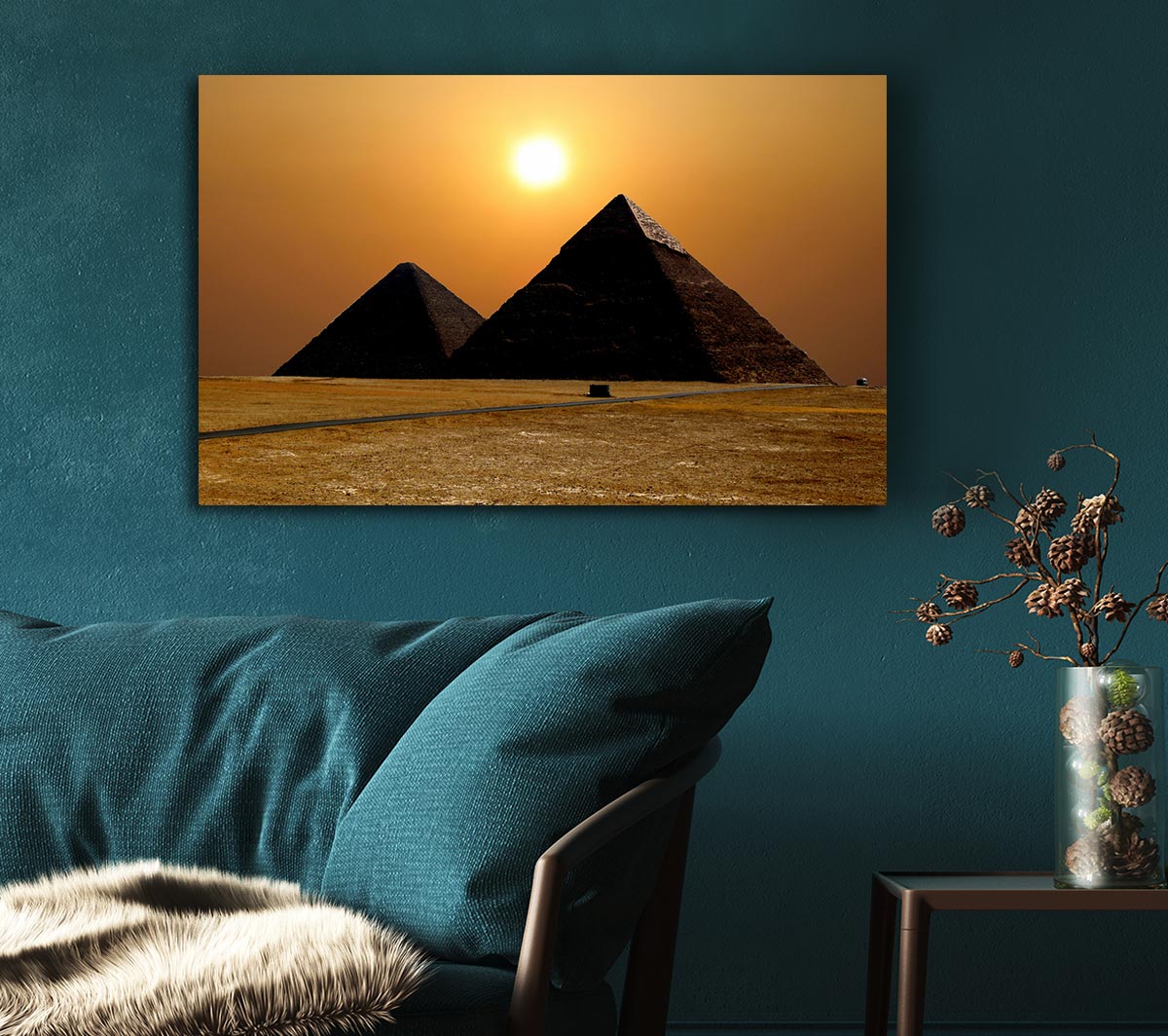 Magic Pyramids Giza Egypt