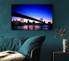 New York City Afar Blue