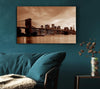 New York City Brooklyn Bridge Brown Cast