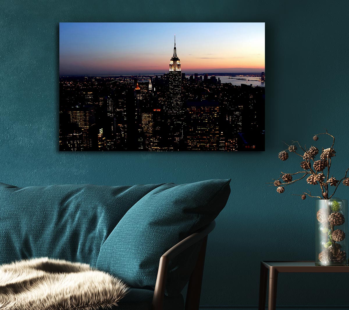 New York City Morning Glow