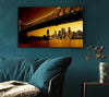 New York City View From Under Brooklyn Bridge