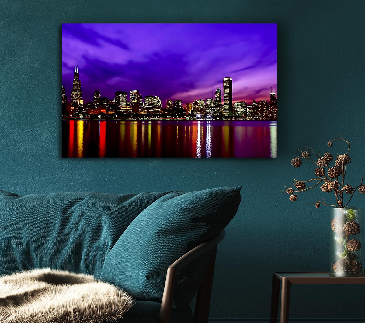 New York Harbour Purple