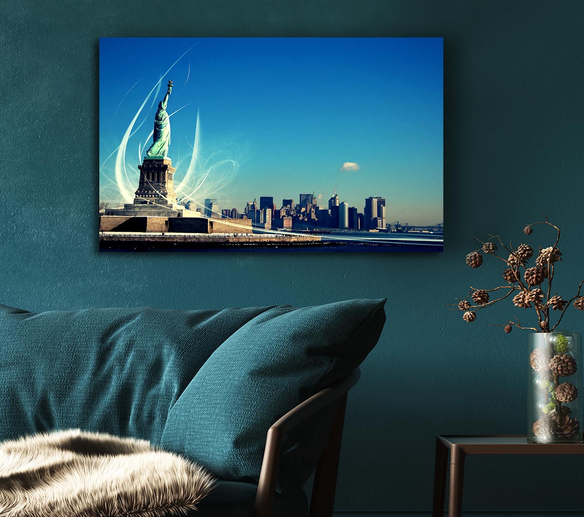 New Yorks Statue Of Liberty