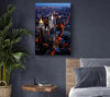 Nyc Ariel View City Lights