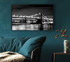 NYC Night Bridge B n W