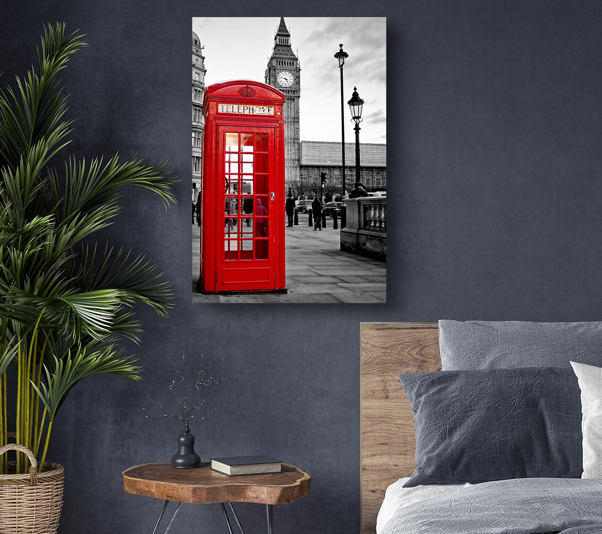 Red Phone Box Big Ben London