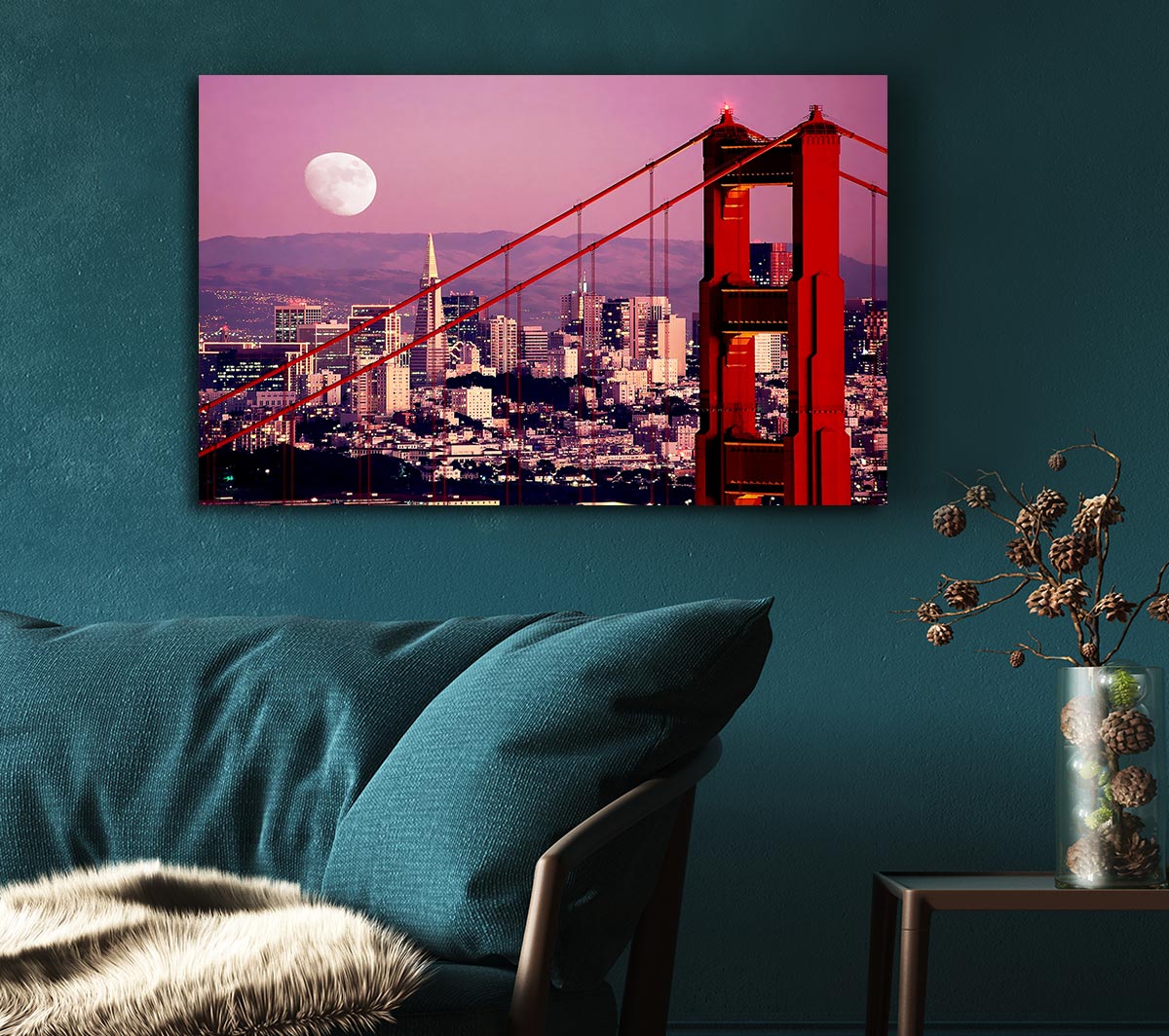 San Francisco Moonlit View