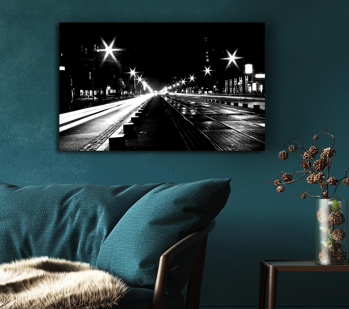 Street View At Night