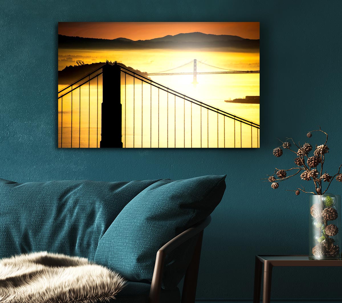 Sunrise Over San Francisco Bay