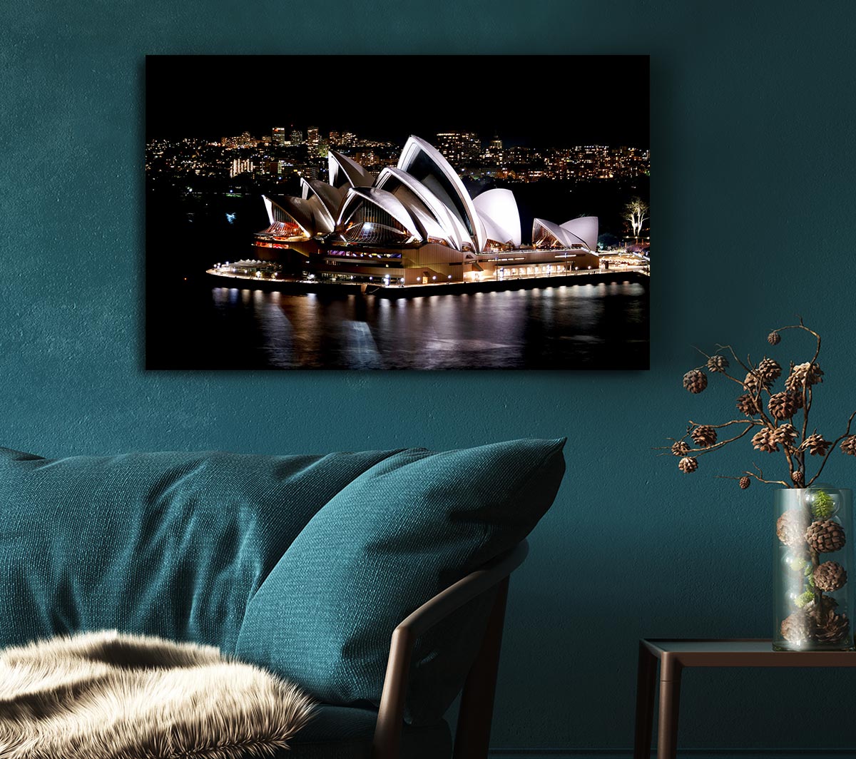Sydney Opera House Night View