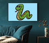 Cartoon Snake Baby Blue