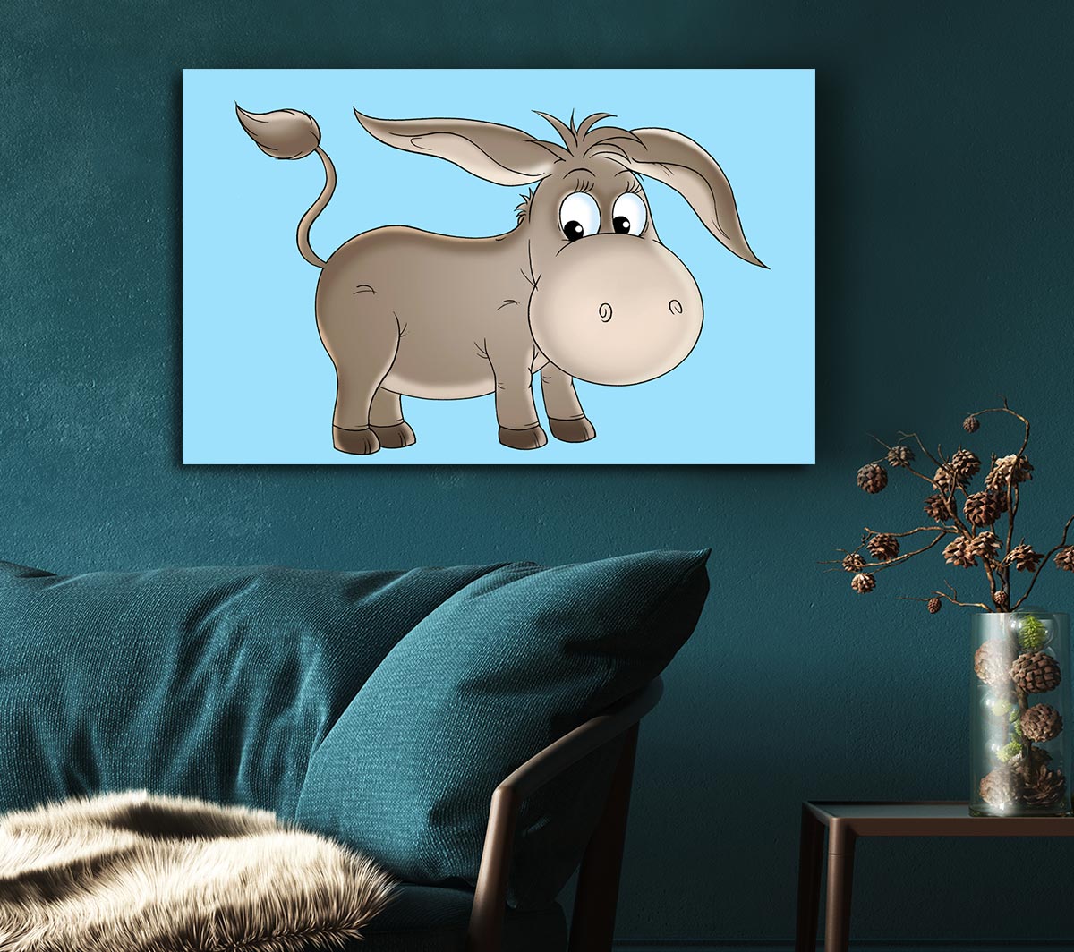 Donkey Short Legs Baby Blue