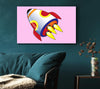 Flying Rocket Ship Pink