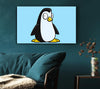 Funny Penguin Baby Blue