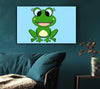 Happy Frog Ready To Leap Baby Blue