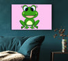 Happy Frog Ready To Leap Pink